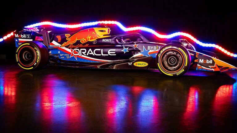 Red Bull Racing a dévoilé une RB19 spéciale pour le GP des États-Unis
