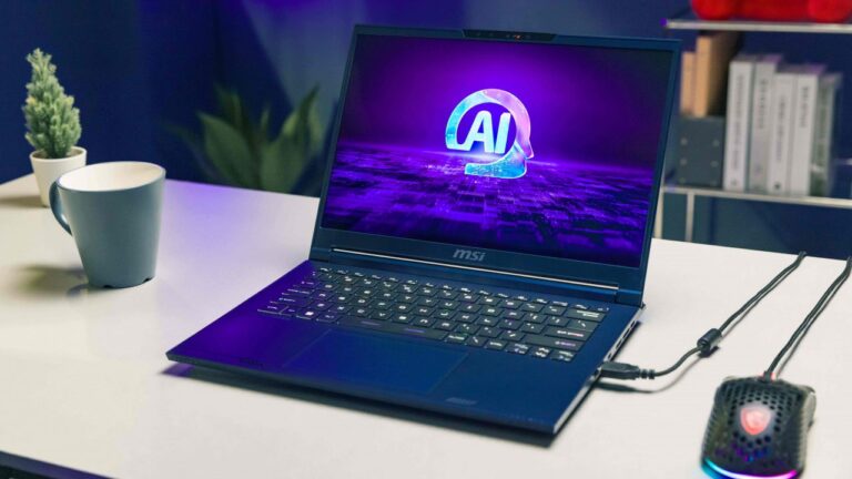 Le MSI Stealth 14 AI Studio est un ordinateur portable de jeu déguisé