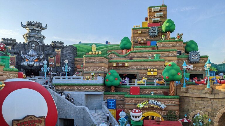 Où dans le monde peut-on aller dans un parc d&rsquo;attractions Mario ?