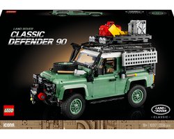 LEGO Icons Land Rover Classic Defender 90 Kit de construction de modèle de voiture pour adultes – 10317 Image