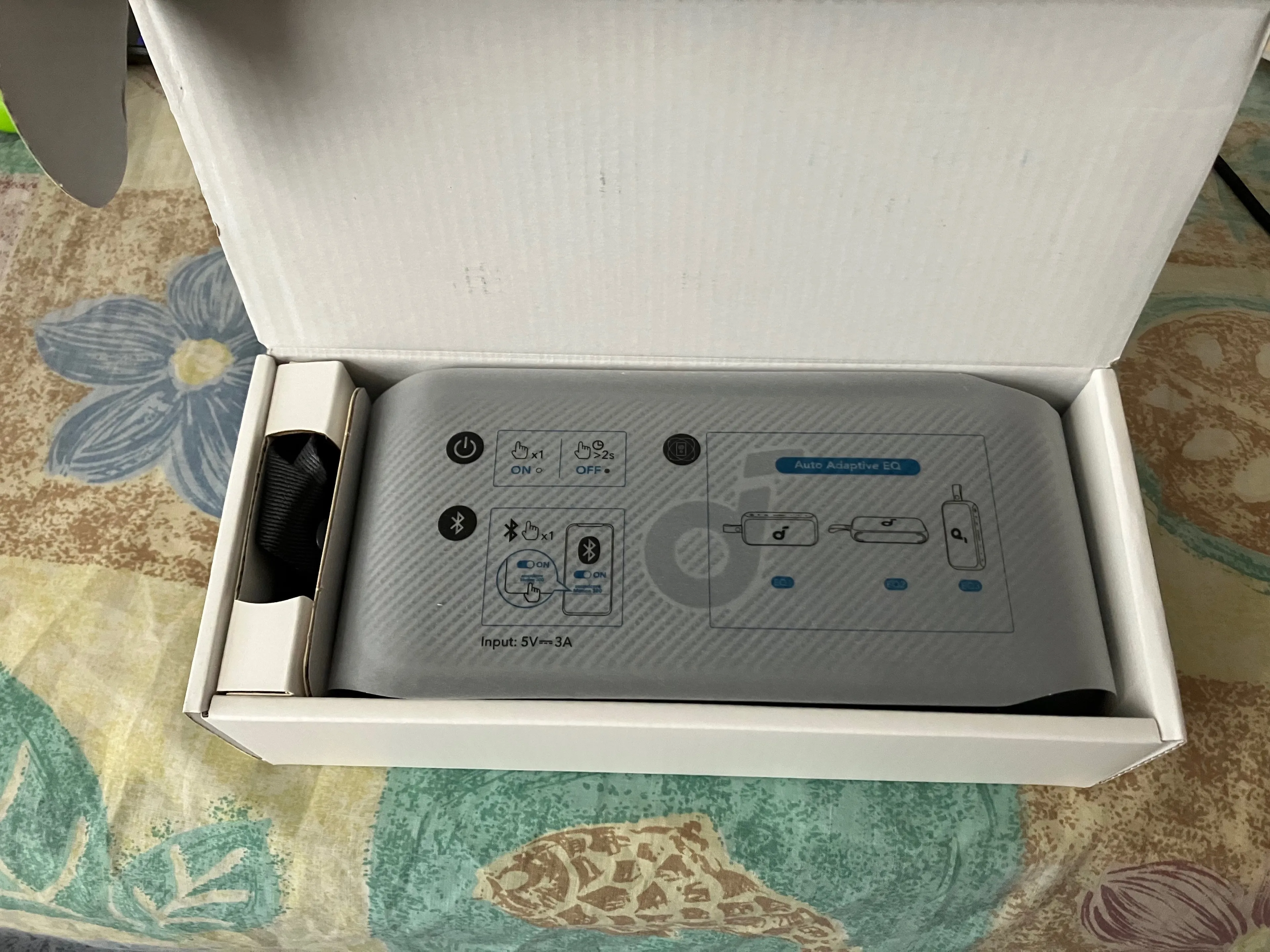 Frais dans la boîte