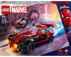 LEGO Marvel Miles Morales contre.  Ensemble de construction Morbius - 76244 Image