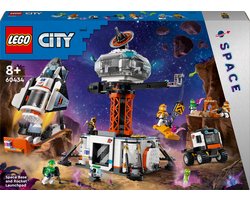 Base spatiale LEGO City, une plate-forme de lancement de fusée - 60434 Image