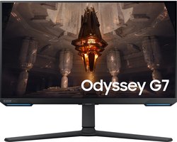 Samsung Odyssey G7 LS28BG700EPXEN - Moniteur de jeu intelligent 4K IPS - Tizen - Wi-Fi - 144 Hz - 28 pouces Image
