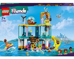 LEGO Friends Sea Rescue Center 41736 Jouets animaux, mini poupées et ensemble vétérinaire