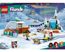 LEGO Friends Igloo Holiday Adventure Jouet Ensemble de glamping d'hiver avec chien jouet - 41760 Image