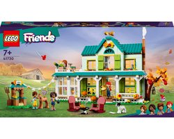 LEGO Friends La maison d'automne, maison de poupée avec mini-poupées et accessoires - 41730 Image