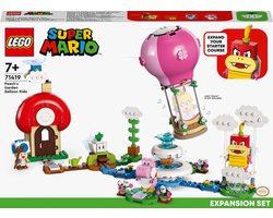 LEGO Super Mario 71419 Ensemble d'extension : Image du vol en montgolfière du jardin de Peach
