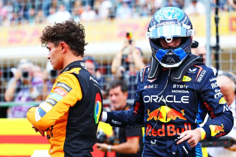 Lando Norris se révèle être un très mauvais perdant
