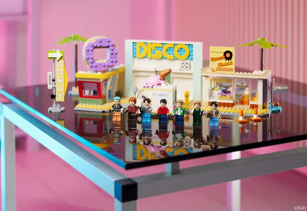 lego bts dynamite