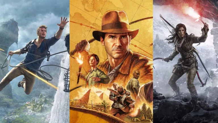 Les plus grandes différences entre Indiana Jones, Uncharted et Tomb Raider