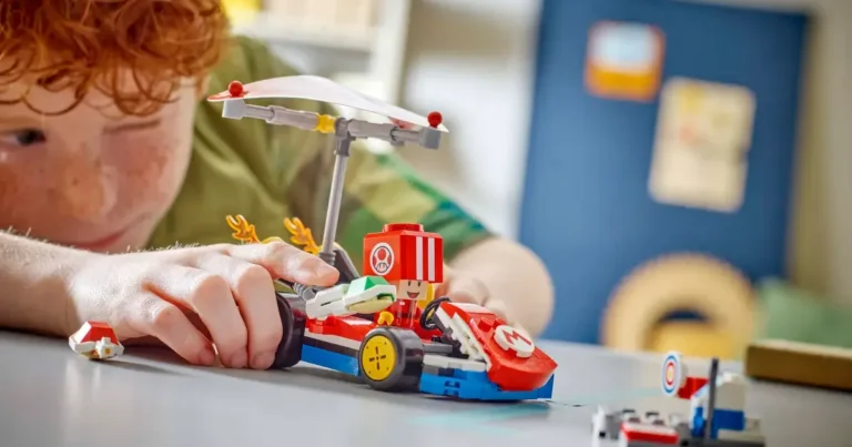 Lego Fan Tails Mario Kart-Set à un niveau supérieur
