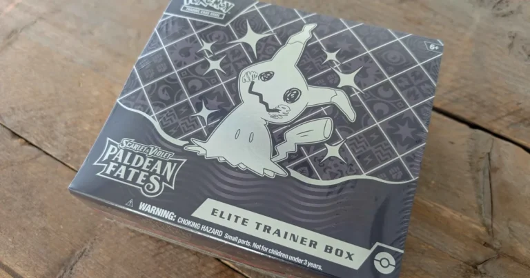 Gagnez un Pokémon TCG Scarlet & Violet Paldean Fates Elite Trainer Box maintenant