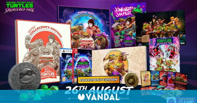 Vous pouvez réserver TMNT: Splintered Fate in Game, y compris son édition collector exclusive