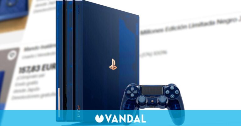 C'est l'une des plus rares PS4 et est vendue pour près de 10 fois plus qu'elle ne coûte quand elle est sortie