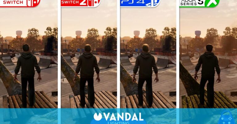Ils comparent le patineur pro 3 + 4 de Tony Hawk sur Switch 1 et 2, PS4 et Xbox Series S: Quelle est la meilleure version?