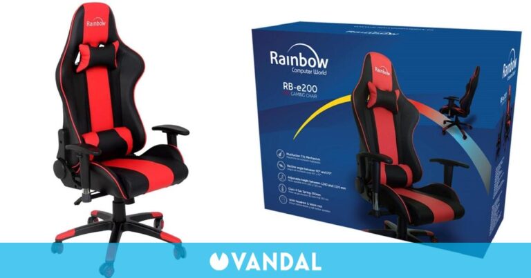 Obtenez la chaise Rainbow RB-E200 pour seulement 59,99 euros en jeu grâce à cette offre de temps limité