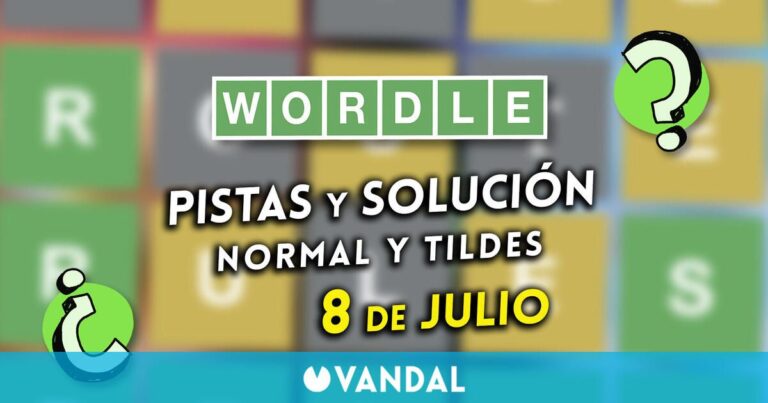 Bordle en espagnol et en tindes aujourd'hui vendredi 8 août: indices et solution au mot caché