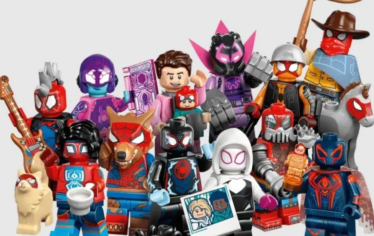 De cette façon, vous marquez un ensemble complet de figurines LEGO de Spider-Man: à travers le versement de Spider