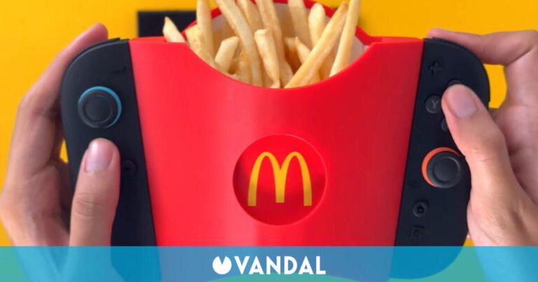 L'accessoire de commutateur définitif 2: une prise en charge des pommes de terre frites qui sont fixées au contrôle et à la console