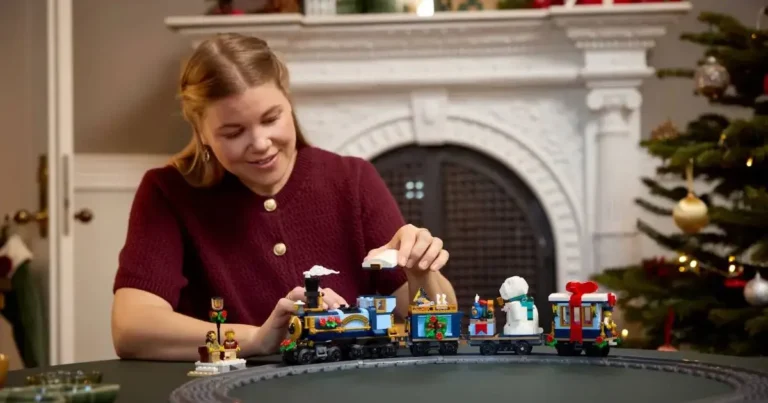 Lego annonce un train d'hiver, avec une pierre très spéciale