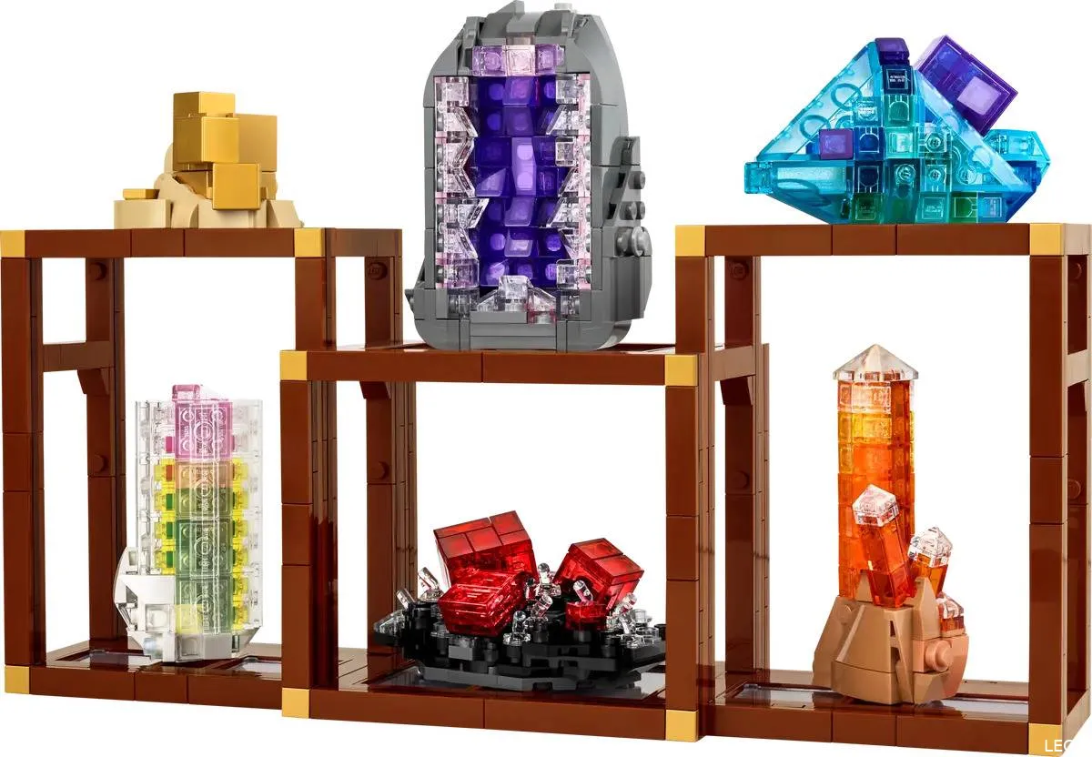 Collection de minéraux LEGO
