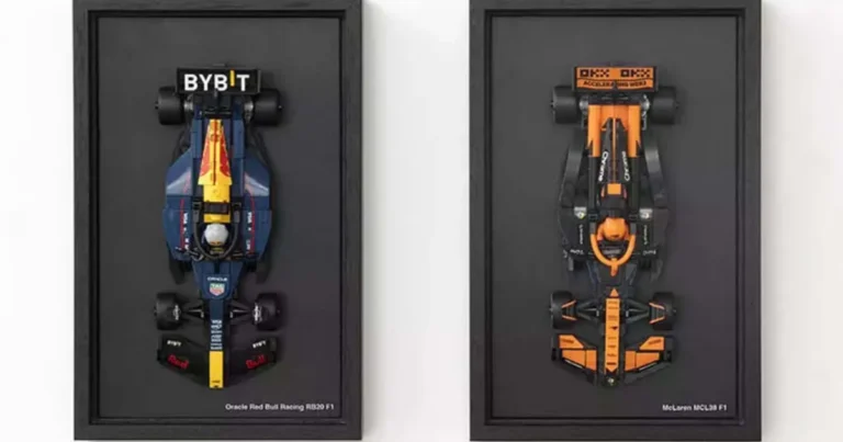 Avec un cadre en brique, vous accrochez votre ensemble LEGO sur le mur