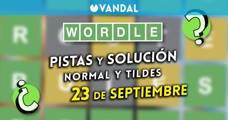 Bordle en espagnol et tildes aujourd'hui mardi 23 septembre: indices et solution au mot caché