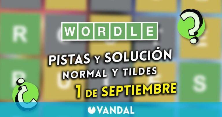 Bordure en espagnol et en tindes aujourd'hui lundi 1er septembre: indices et solution au mot caché