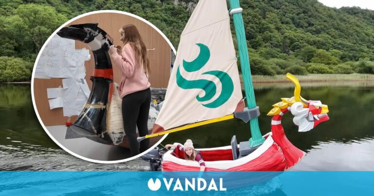 Créez votre propre navire Zelda Wind Waker avec un résultat spectaculaire et vous souhaiterez en avoir un