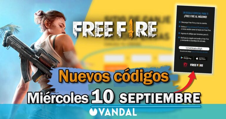 Fire libre max | Aujourd'hui Codes mercredi 10 septembre 2025 – Récompenses gratuites