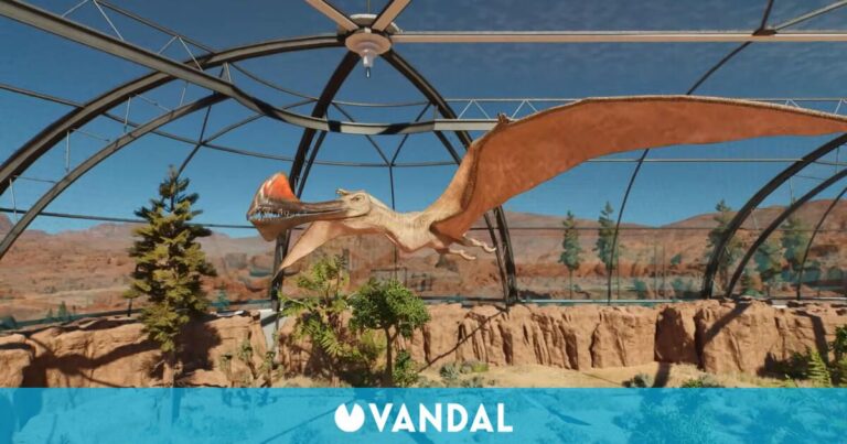 Un dinosaure volant nouveau et imposant se lie au Jurassic World Evolution 3 Squad: c'est le Tropeognathus
