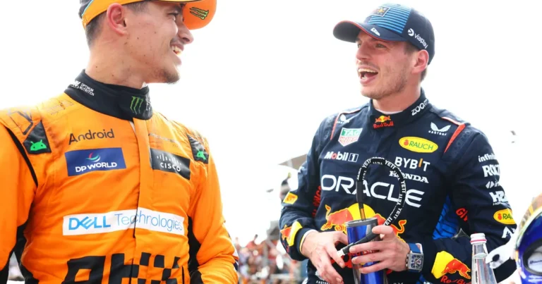 Verstappen ne peut pas retenir son rire