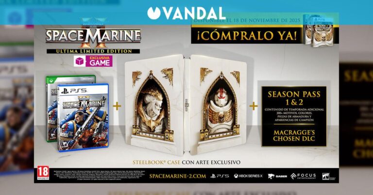 Vous pouvez maintenant réserver le Warhammer 40 000 Space Marine 2 et sa dernière édition limitée exclusivement dans le jeu