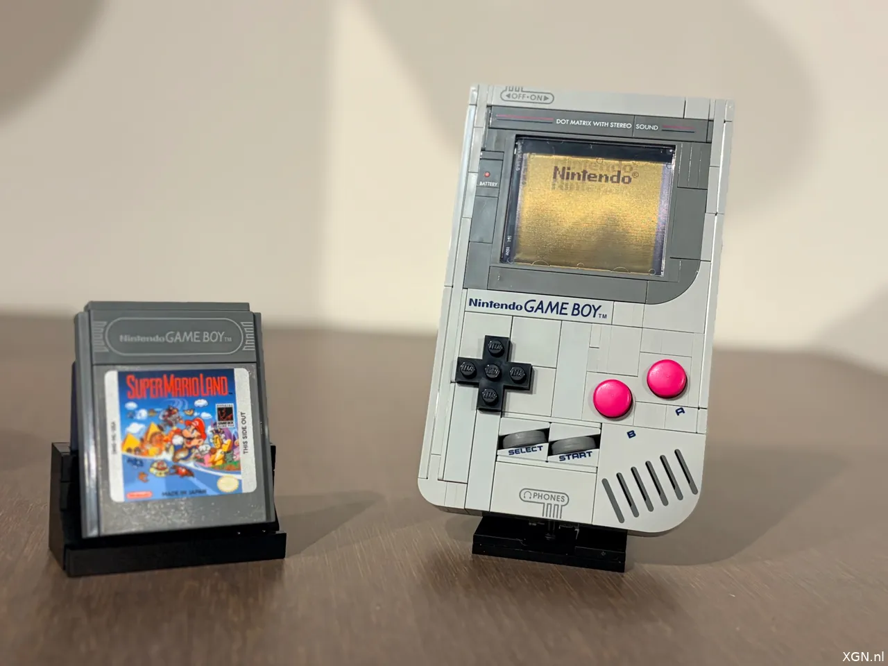 Affichage de la révision du jeu LEGO Game Boy