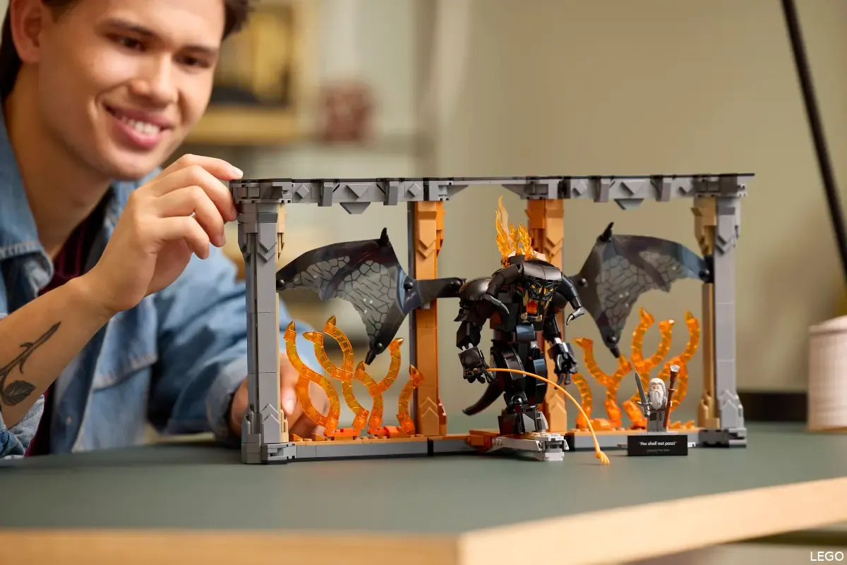 Le coin du livre du Seigneur des Anneaux LEGO