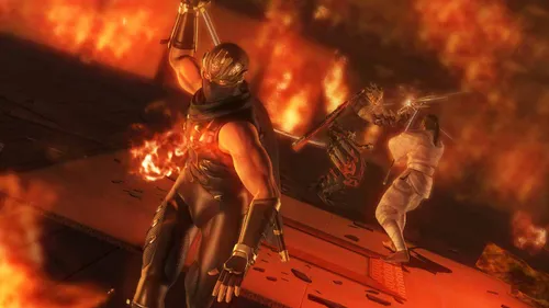 Capture d'écran de la cinématique Ninja Gaiden Black