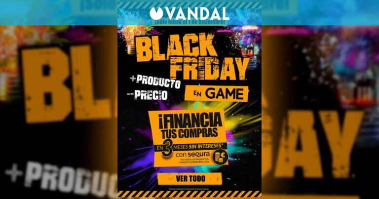 Black Friday chez GAME : plus de produits à moindre prix dans les jeux vidéo, PC Gaming, merchandising et téléphonie