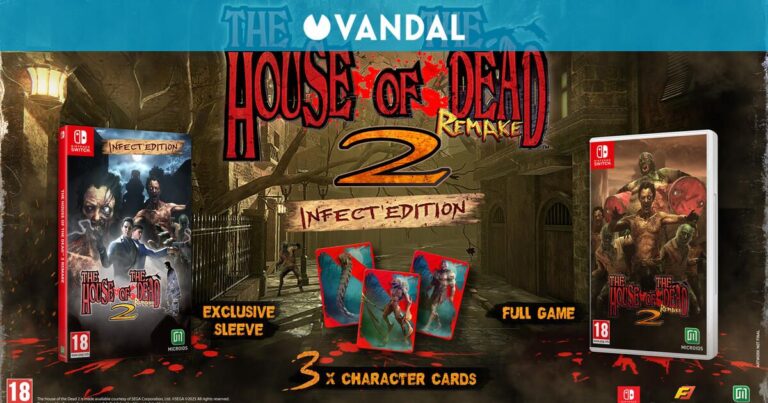 L'édition physique The House of the Dead 2: Remake Infect'Edition pour Nintendo Switch est maintenant disponible en Espagne