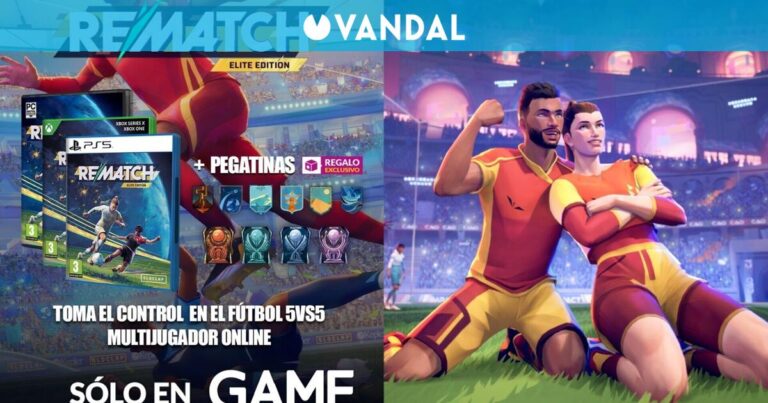 Rematch lance son édition physique Elite avec un jeu d'autocollants exclusif disponible uniquement sur GAME