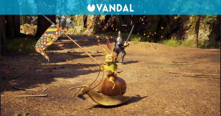 Comme Dark Souls mais avec des lapins médiévaux chevauchant des escargots : c'est le singulier Johan