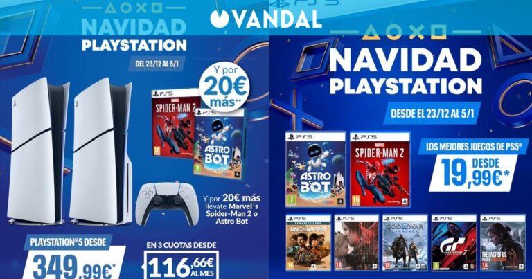 GAME réduit la PlayStation 5 à partir de 349,99 euros ce Noël et permet d'ajouter un jeu pour 20 euros de plus