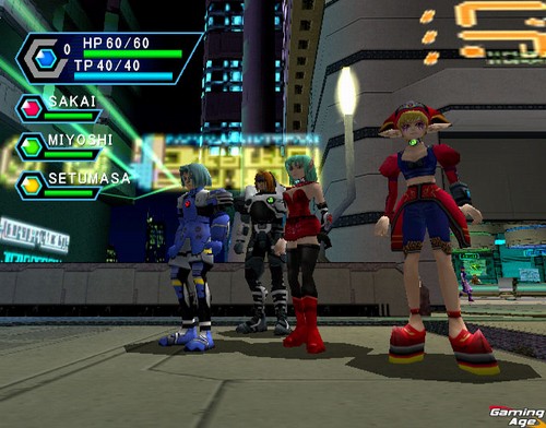 capture d'écran officielle de Fantasy Star Online 2