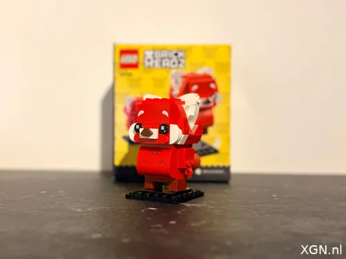 Examen de LEGO BrickHeadz tournant au rouge Meiling