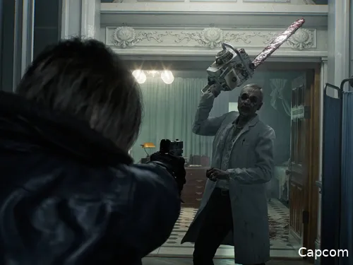Gameplay de Resident Evil Requiem Léon