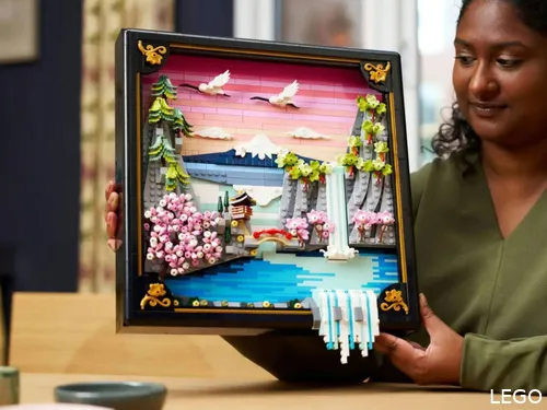 LEGO Art Le paysage de fleurs de cerisier 31218