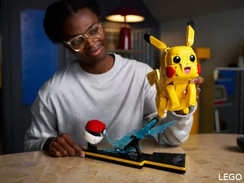 LEGO Pokémon Pikachu et Pokeball