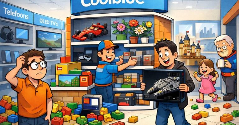 Aurons-nous soudainement droit à une contamination LEGO de la part de Coolblue ?