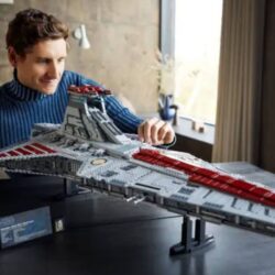 Bol de cascades avec le prix de ce gigantesque set Star Wars UCS (parti = parti) !