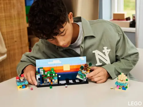 Mini biomes LEGO Minecraft